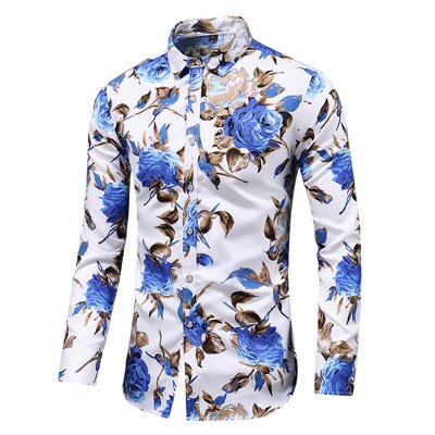 Camisa Social Floral