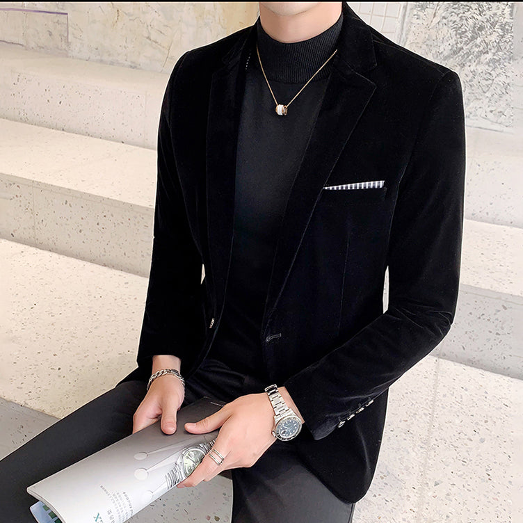 Blazer de Veludo Shadow