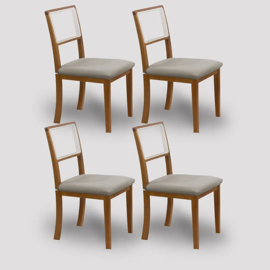 Kit 4 Capa Assento Cinza Claro - Oferta Cross