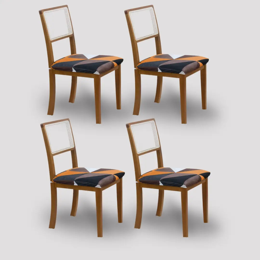 Kit 4 Capa Assento Geo Retrô - Oferta Cross