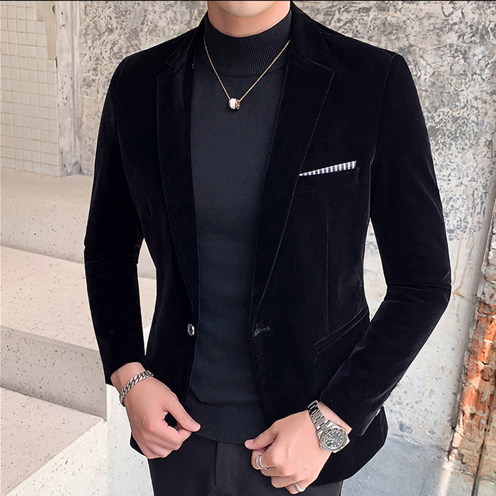 Blazer de Veludo Shadow