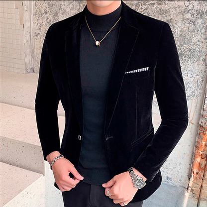 Blazer de Veludo Shadow