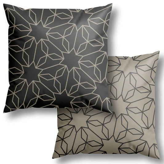Kit 2 Capas de Almofadas Modern Print - Prisma