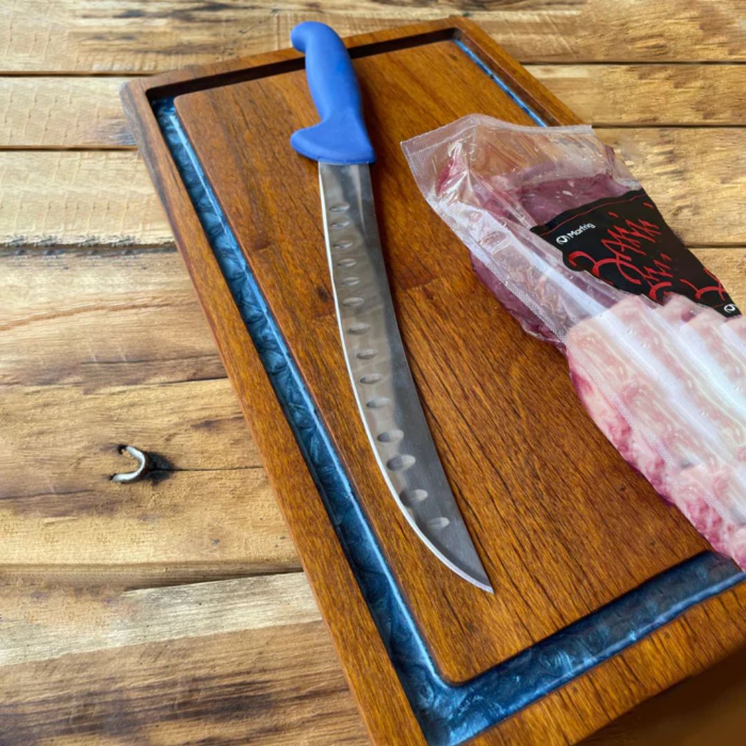 Faca Surbisa Churrasco De Chefe - Inox Salt Bae Chef (EXCLUSIVIDADE)