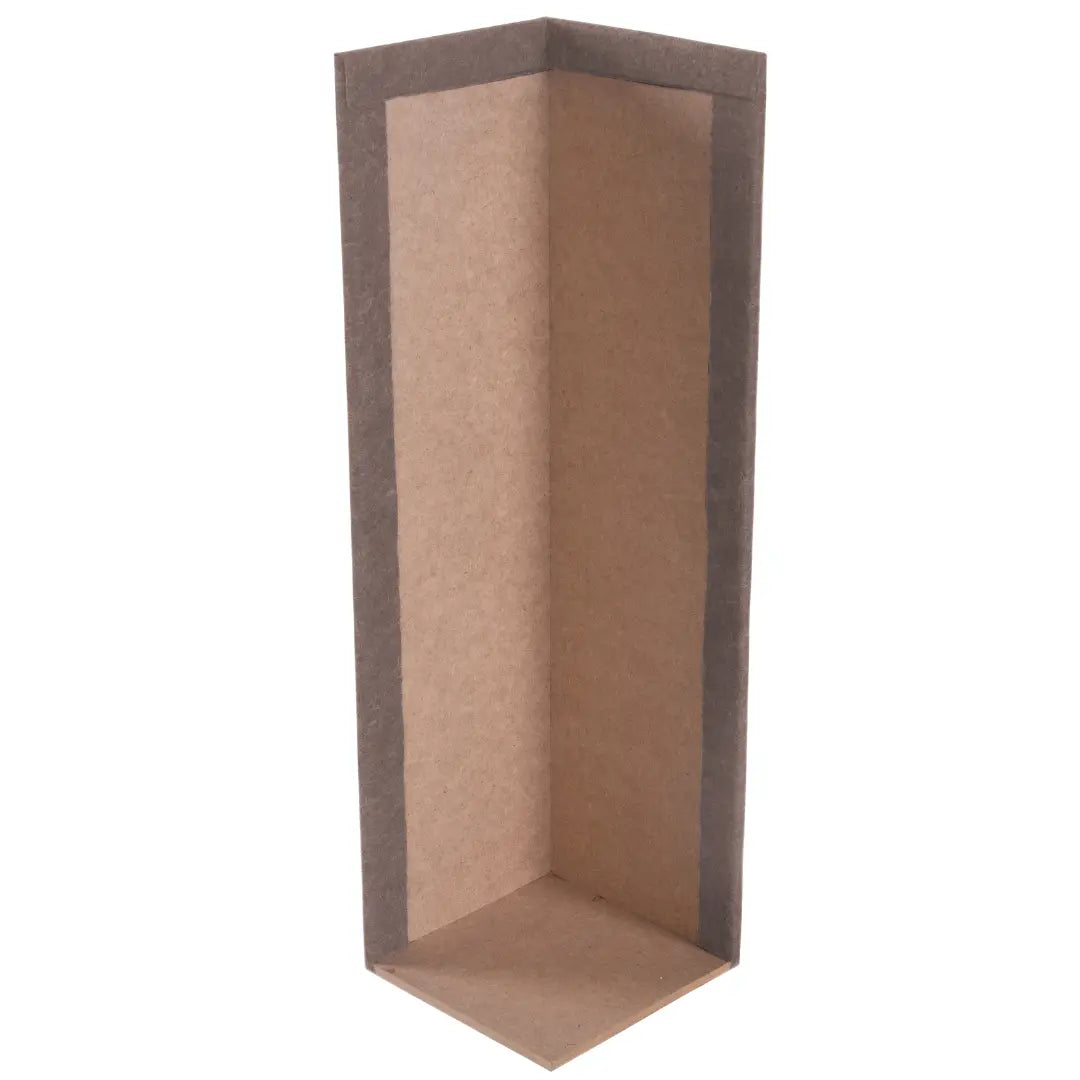 Arranhador MDF Cama Box para Gatos Kit 2  - Bege