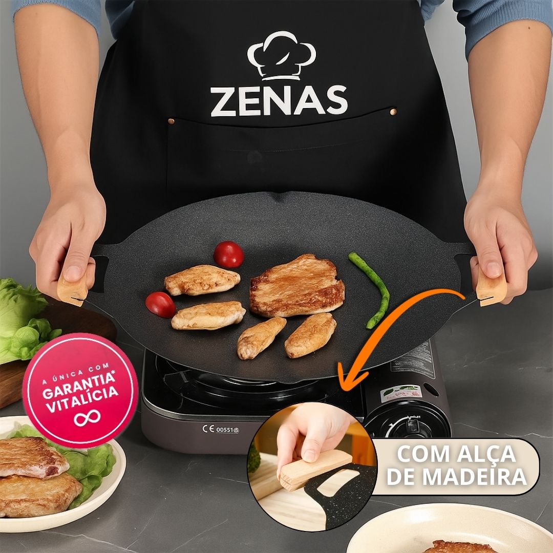 Frigideira De Pedra - Preparos Práticos e Mais Prazerosos