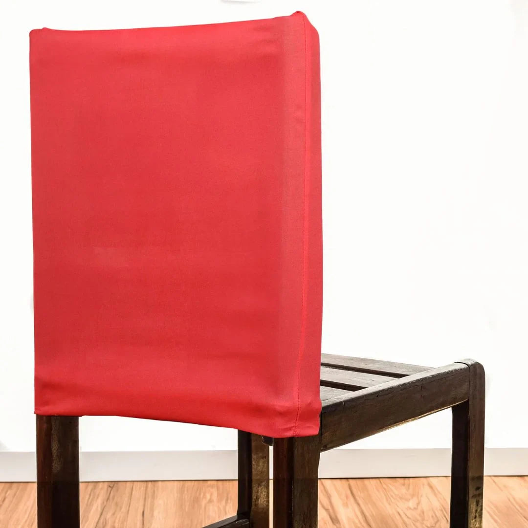 Capa de Encosto de Cadeira - Vermelha