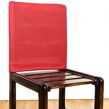 Capa de Encosto de Cadeira - Vermelha