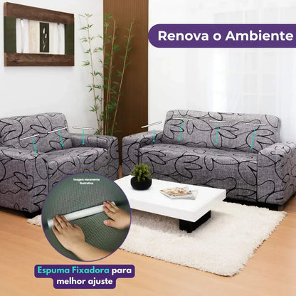 Capa de Sofá Elastex - Florata
