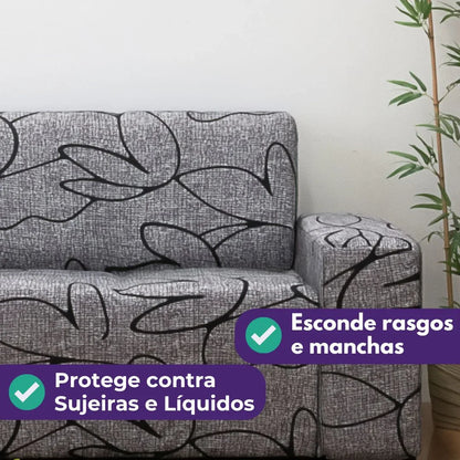Capa de Sofá Elastex - Florata