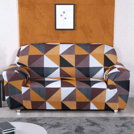 Capa de Sofá Elastex - Geo Retrô