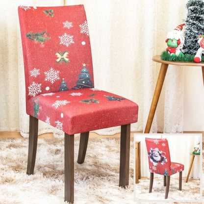 Capa de Cadeira de Natal  - Bom Noel