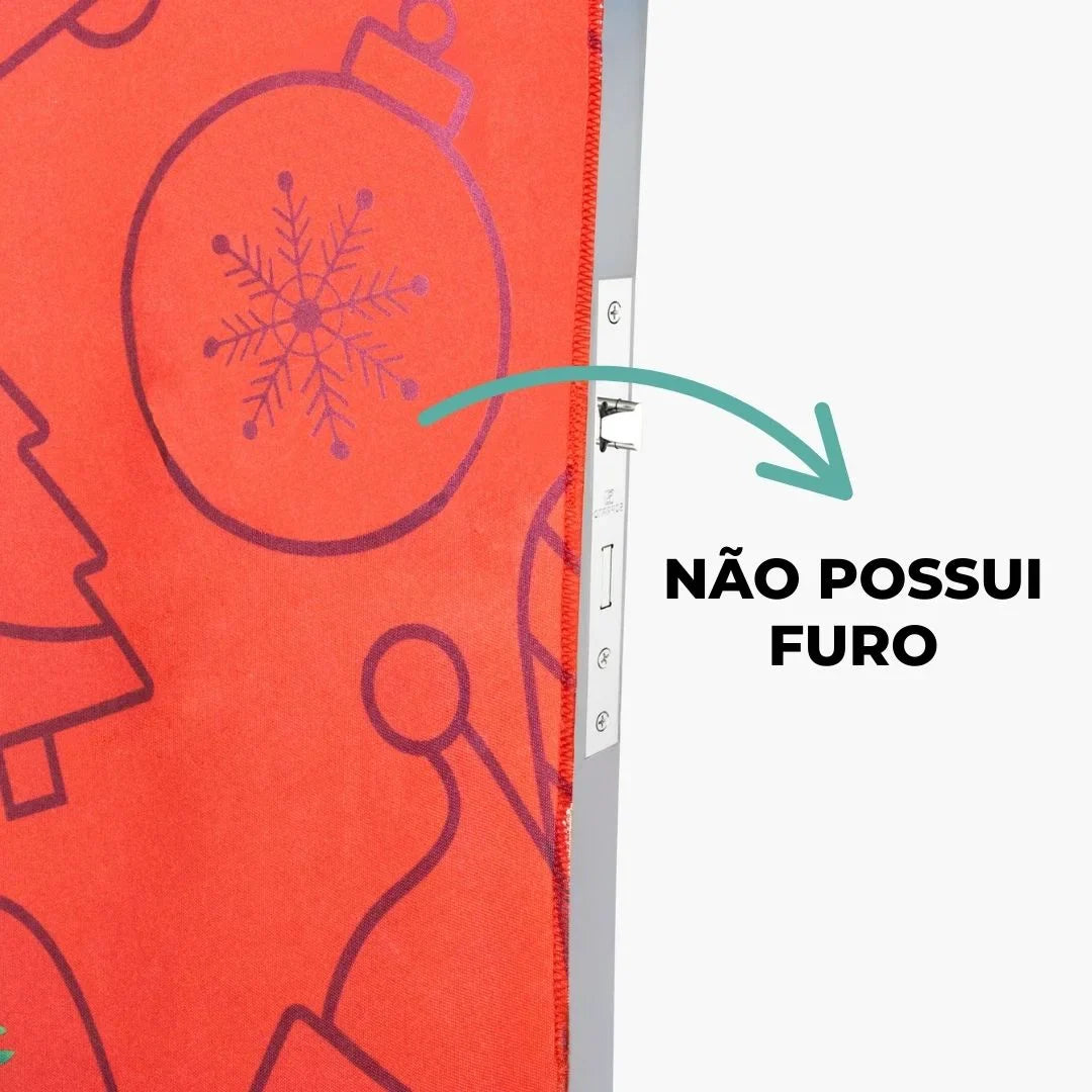 Capa Para Porta Natal - Sinos