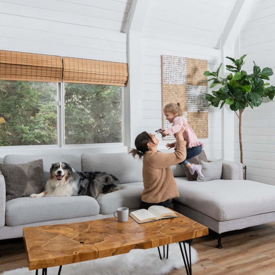 Capa de Sofá de Canto Classic Jacquard - Cinza Claro