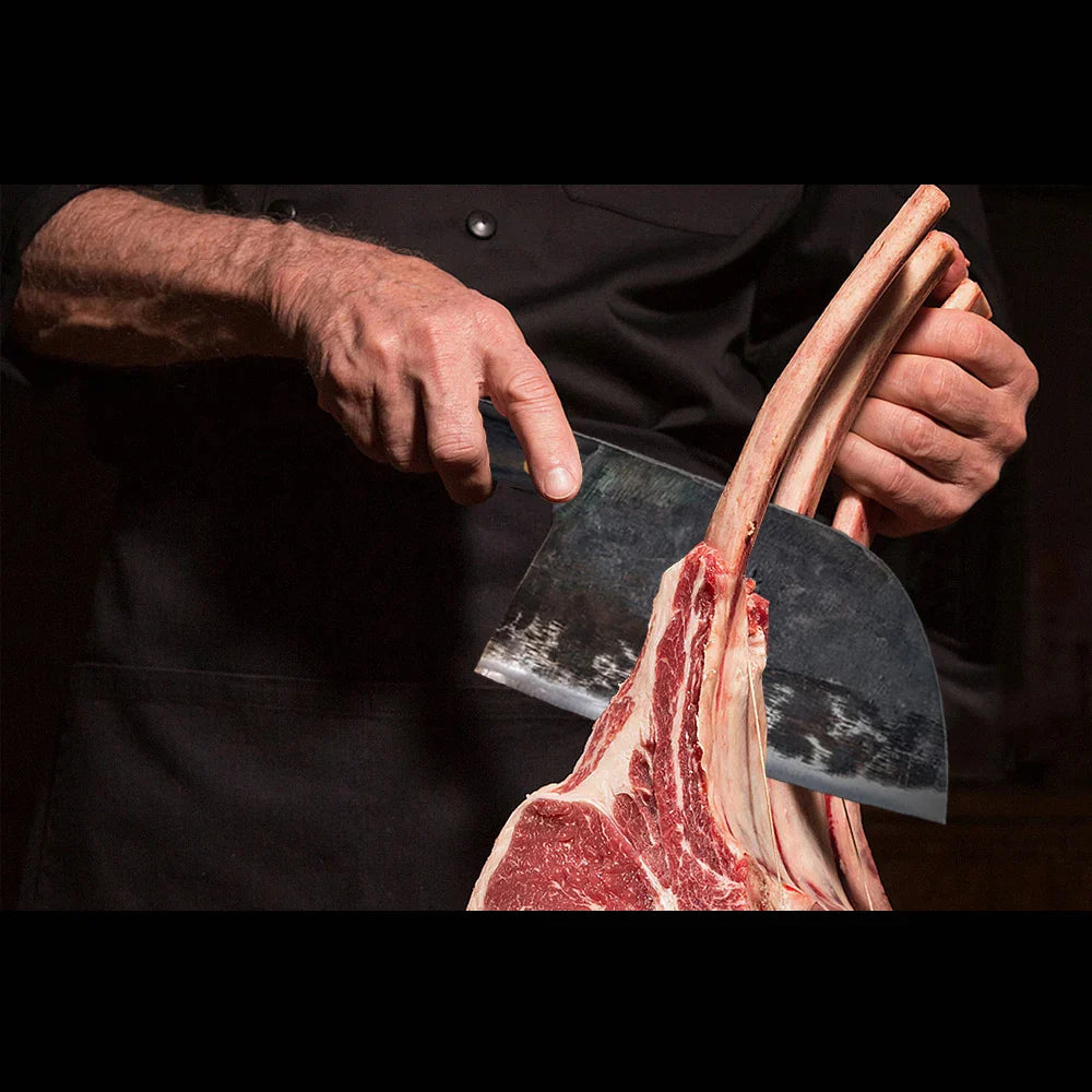 Cutelo Forjado KING Full Tang Aço Carbono (PROMOÇÃO DE LANÇAMENTO) 🔥