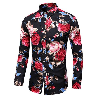 Camisa Social Floral