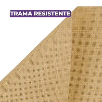 Jogo Americano Retangular Dupla Face Impermeável -  Dourado