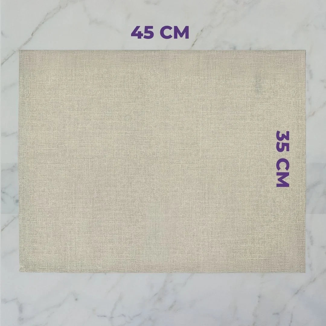 Jogo Americano Tecido Impermeável - Bege