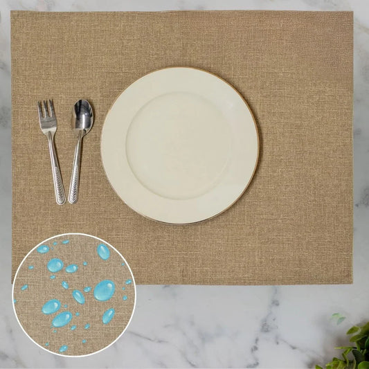 Jogo Americano Tecido Impermeável - Linho