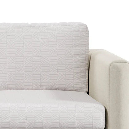 Capa de Sofá de Canto Relevo Especial - Bege