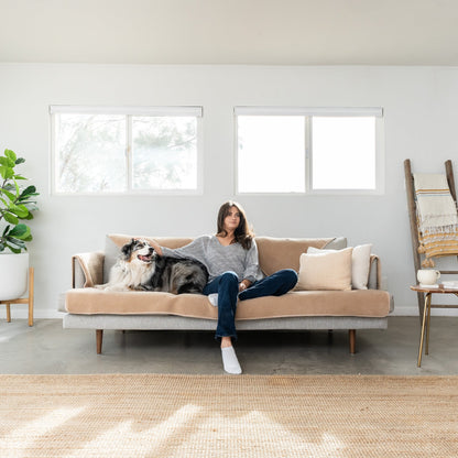 Capa Protetora Para Sofá Soft Essence - Cappuccino