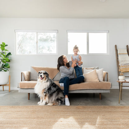 Capa Protetora Para Sofá Soft Essence - Cappuccino