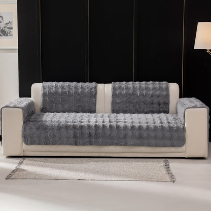 Capa Protetora Para Sofá Comfy - Cinza Escuro