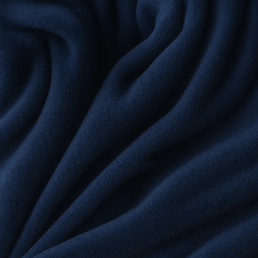Manta Soft Microfibra Azul Marinho - Vários Tamanhos