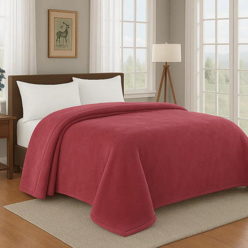 Manta Soft Microfibra Blush - Vários Tamanhos