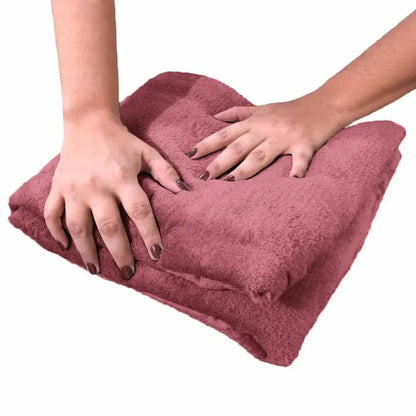 Manta Soft Microfibra Blush - Vários Tamanhos