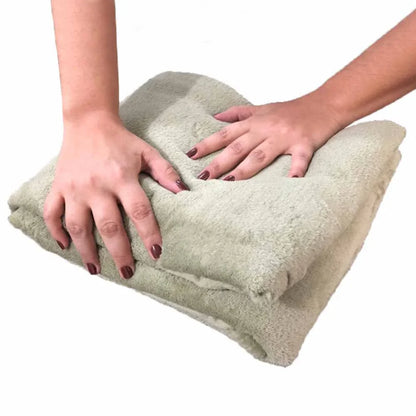 Manta Soft Microfibra Caqui - Vários Tamanhos