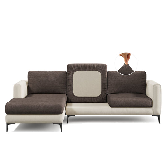 Capa de Sofá de Canto Elegance - Expresso