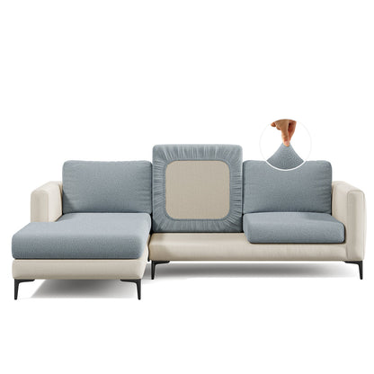 Capa de Sofá de Canto Soft Confort - Cinza Claro