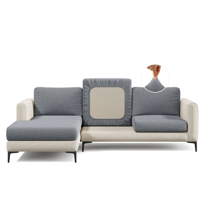 Capa de Sofá de Canto Soft Confort - Cinza Escuro