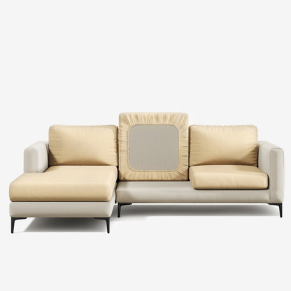 Capa de Sofá de Canto Suede - Avelã