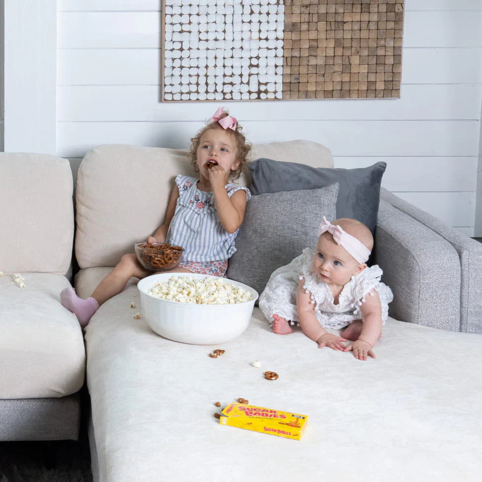 Capa de Sofá de Canto Plush - Bege