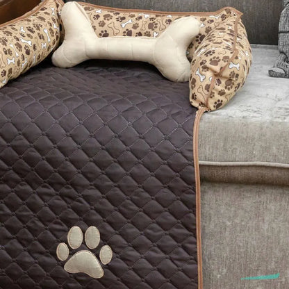 Protetor de Sofá Pet Impermeável Pequeno - Tabaco