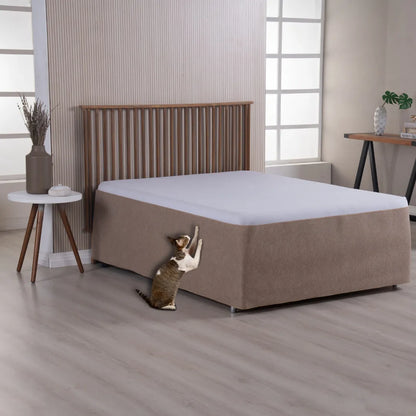 Protetor Arranhador Cama Box para Gatos - Bege