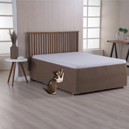 Protetor Arranhador Cama Box para Gatos - Chocolate