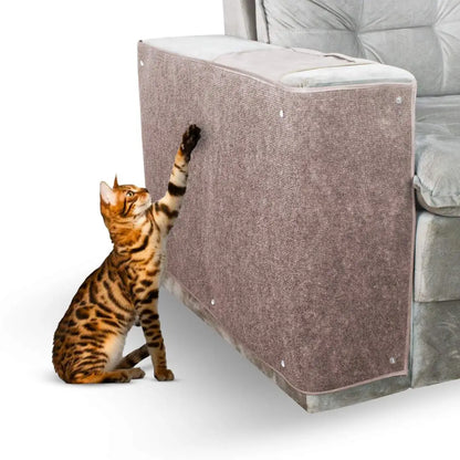 Protetor Arranhador Lateral para Braço de Sofá Kit c/ 2 - Bege