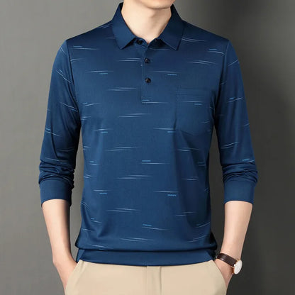 Camisa Polo Comprida Steel