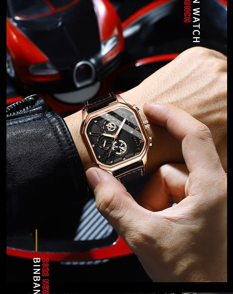 Relógio ChronoLux 2024 - À prova d'água