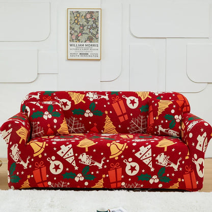 Capa de Sofá  Natalina Spandex Special - Sonho de Natal