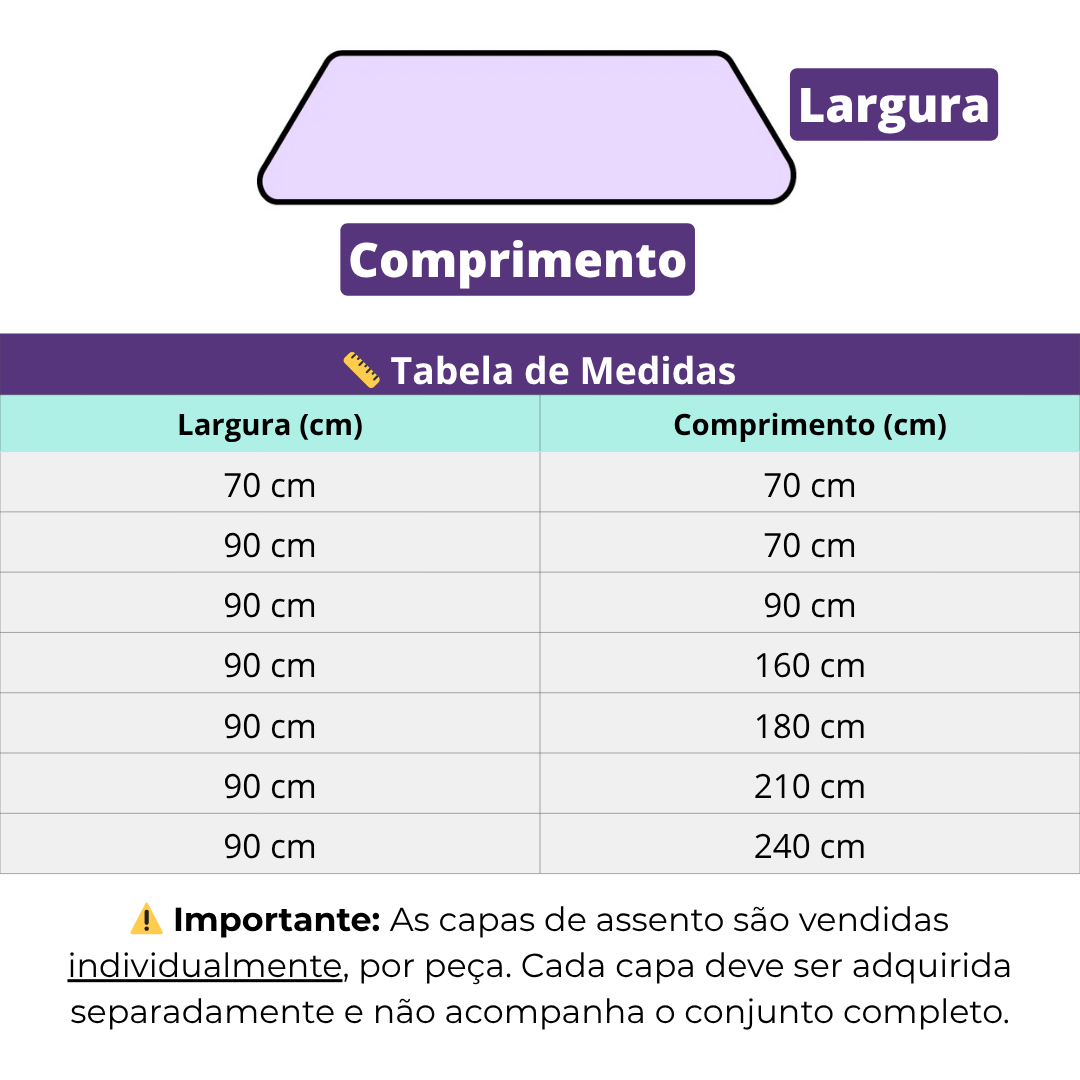 Capa Protetora Para Sofá Soft Confort - Cappuccino