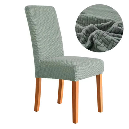 Capa Protetora Cadeira Jacquard -  Verde Oliva