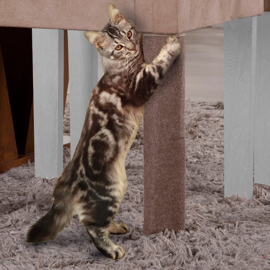 Arranhador Gato Protetor Pé Cadeira e Mesa - Bege