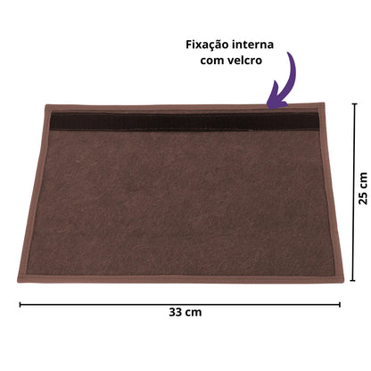 Arranhador Gato Protetor Pé Cadeira e Mesa - Chocolate