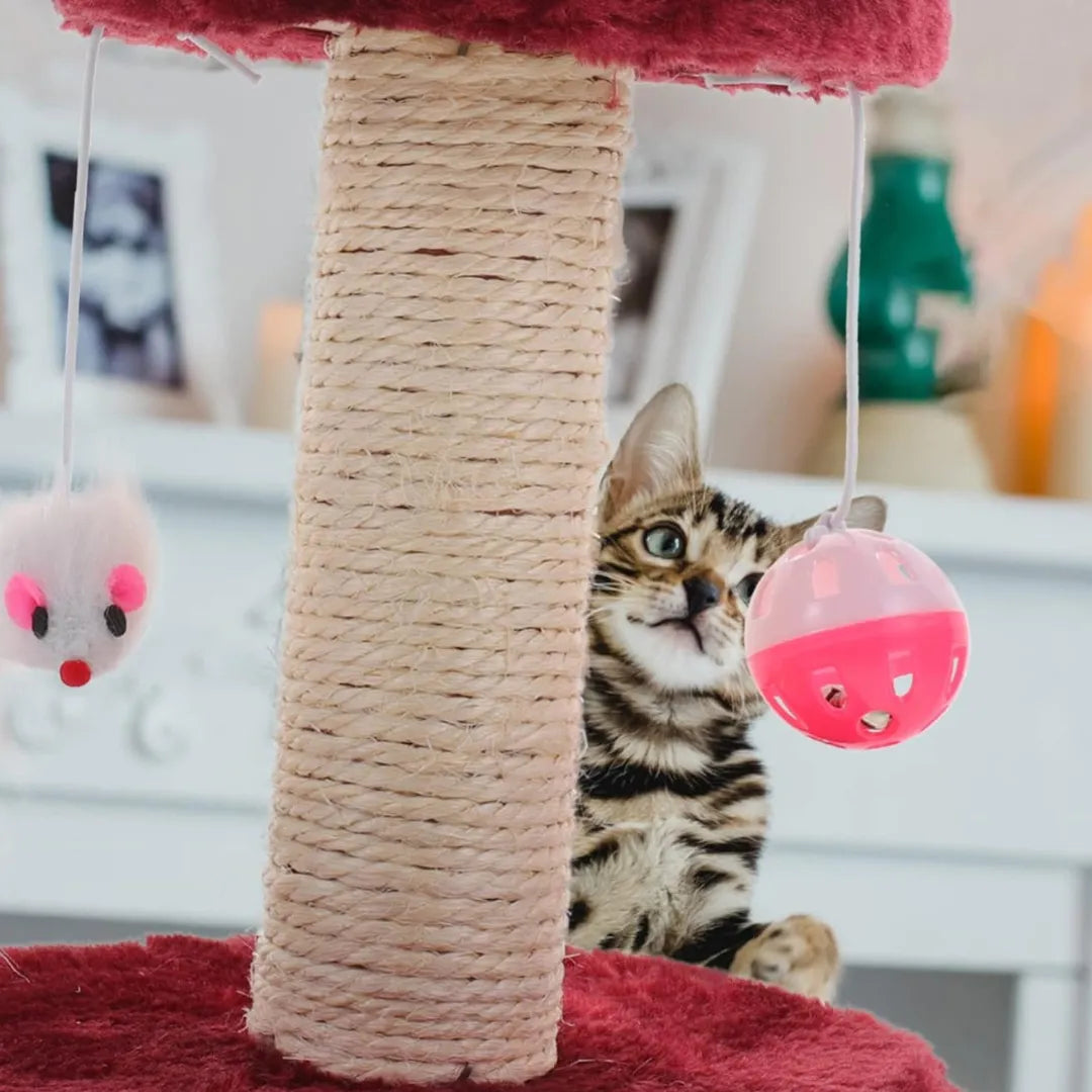 Arranhador para Gatos Torre Diversão Felina