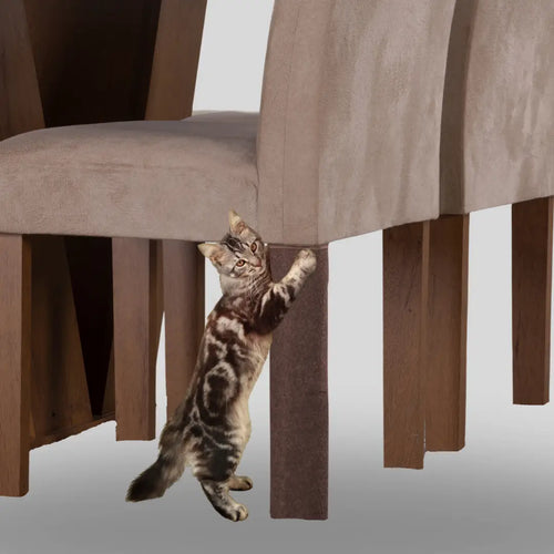 Kit 4 Arranhador Perna Cad/Mesa Chocolate - Oferta Cross