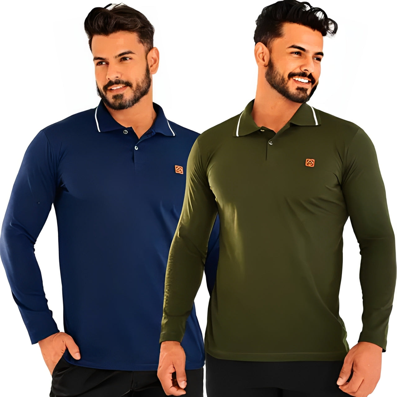 Camisa Comprida Polo Supremo -  Minimalista & Sofisticada [COMPRE 1 e LEVE 2] Conforto e Estilo em Dobro